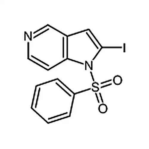 2-Iodo-1-(phenylsulfonyl)-1H-pyrrolo[3，2-c]pyridine