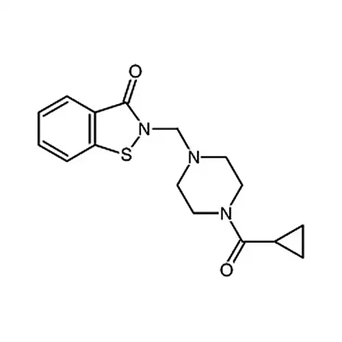 2-((4-(环프로필알칸羰基)哌嗪-1-基)메틸)벤젠并[d]异티아졸-3(2H)-케톤