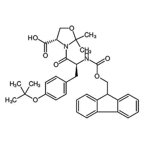 (S)-3-((S)-2-((((9H-芴-9-基)메틸산소基)羰基)아미노)-3-(4-(叔부틸산소基)페닐)프로피오닐)-2,2-디메틸恶唑알칸-4-羧산