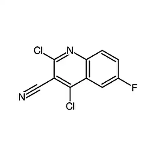 2,4-Dichloro-6-fluoroquinoline-3-carbonitrile