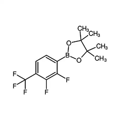 2-(2,3-二불소-4-(三불소메틸)페닐)-4,4,5,5-四메틸-1,3,2-二산소붕소杂环펜틸알칸