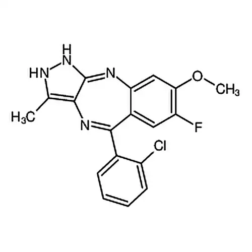 5-(2-염소페닐)-7-불소-1,2-二수소-8-메틸산소基-3-메틸피라졸并[3,4-b][1,4]벤젠并二질소杂卓