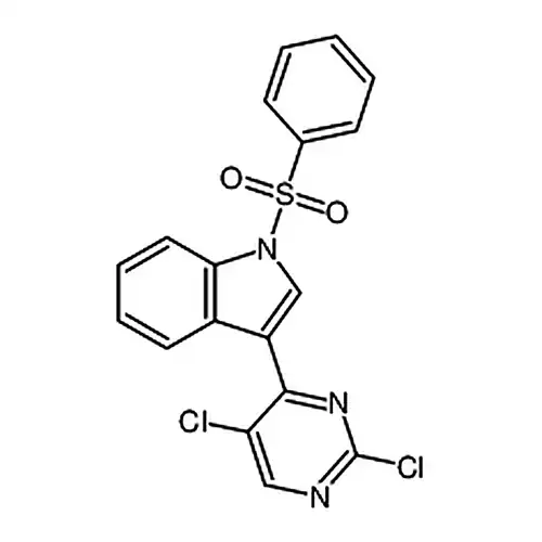 3-(2,5-二хлорапиримидин-4-基)-1-(фенил磺酰基)-1H-индол
