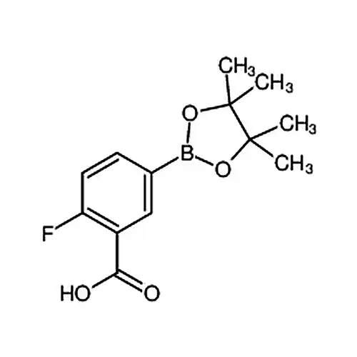 2-фтора-5-(4,4,5,5-四метил-1,3,2-二кислородабора杂环пентилалкан-2-基)бензолмуравьиная кислота
