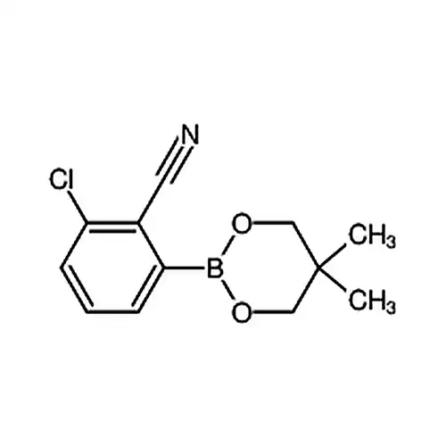 2-塩素-6-(5,5-ジメチル-1,3,2-二酸素ホウ素杂シクロヘキサン-2-基)ベンゼンメチル腈