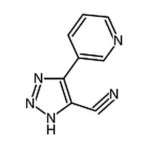 5-pyridin-3-yl-2H-triazole-4-carbonitrile