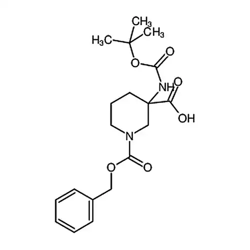 3-Boc-아미노-1-Cbz-哌啶-3-羧산