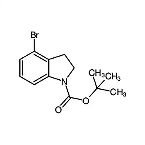 N-Boc-4-бромаиндол啉