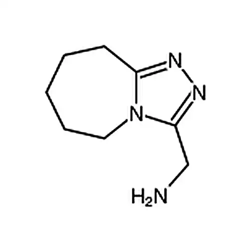 (6,7,8,9-四水素-5H-[1,2,4]三唑并[4,3-a]窒素杂卓-3-基)メチルアミン