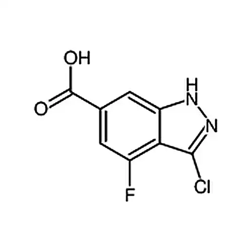 3-塩素-4-フッ素-1H-吲唑-6-羧酸