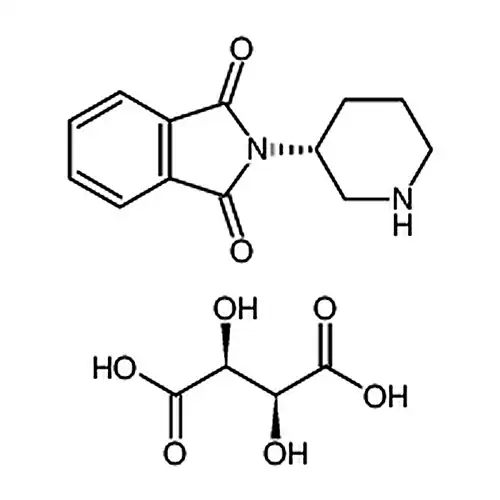 (R)-2-(哌啶-3-基)异インドール啉-1,3-二ケトン (2S,3S)-2,3-二ヒドロキシコハク酸塩