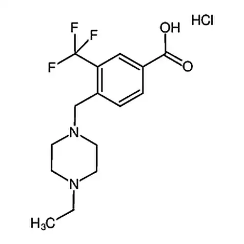 4-((4-エチル哌嗪-1-基)メチル)-3-(三フッ素メチル)安息香酸塩酸塩