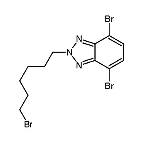 4,7-二臭素-2-(6-臭素ヘキシル基)ベンゼン并三唑