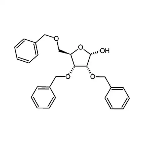 (2S,3R,4R,5R)-3,4-Bis(benzyloxy)-5-((benzyloxy)methyl)tetrahydrofuran-2-ol