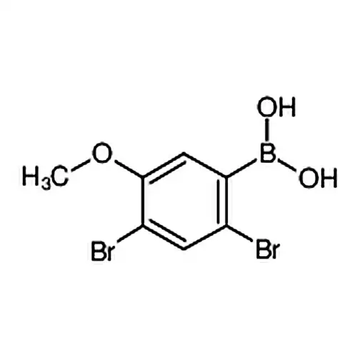 2，4-二브롬-5-메틸산소基페닐붕산
