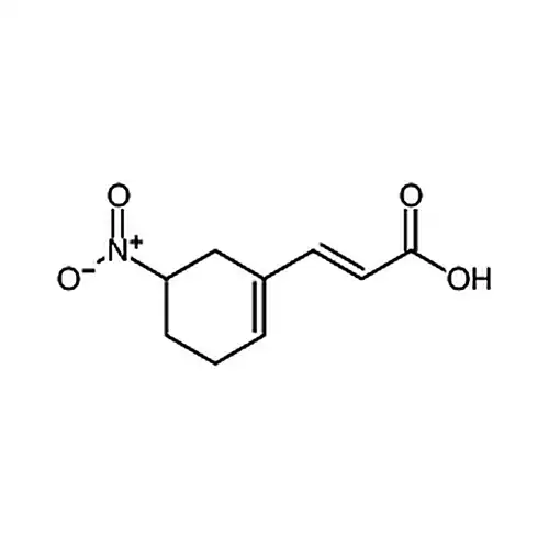(E)-3-(5-нитро-1-环гексилен-1-基)акриловая кислота