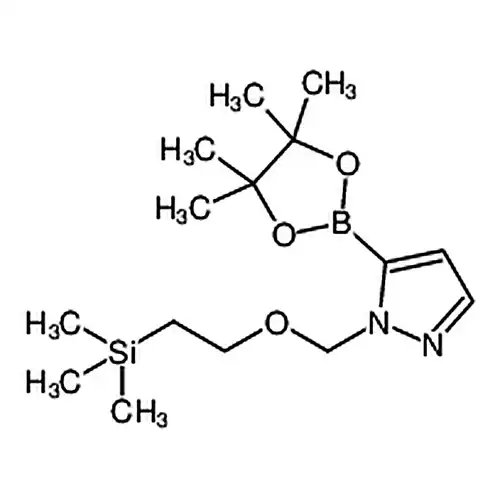 5-(4,4,5,5-Tetramethyl-1,3,2-dioxaborolan-2-yl)-1-((2-(trimethylsilyl)ethoxy)methyl)-1H-pyrazole