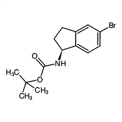 (S)-(5-臭素-2,3-二水素-1H-茚-1-基)アミノギ酸叔ブチルエステル