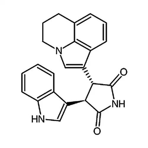 Rel-(3R，4R)-3-(5，6-Dihydro-4H-Pyrrolo[3，2，1-Ij]Quinolin-1-Yl)-4-(1H-Indol-3-Yl)-2，5-Pyrrolidinedione