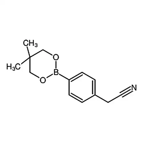2-(4-(5,5-디메틸-1,3,2-二산소붕소杂시클로헥산-2-基)페닐)아세토니트릴