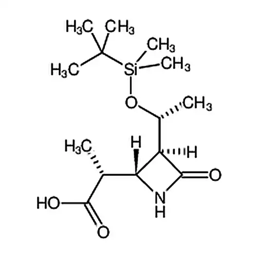 (3S,4S)-3-[(R)-1-(tert-Butyldimethylsilyloxy)ethyl]-4-[(R)-1-carboxyethyl]-2-azetidinone