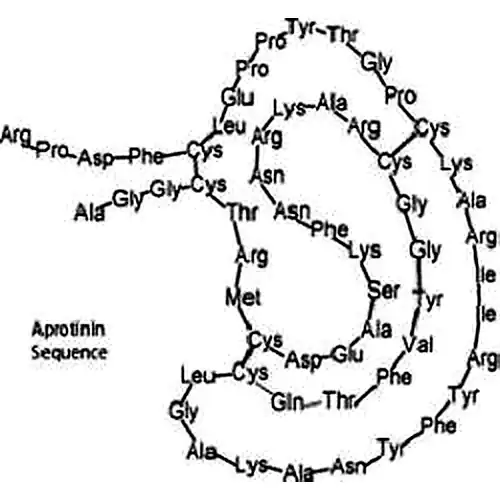 Aprotinin from bovine lung