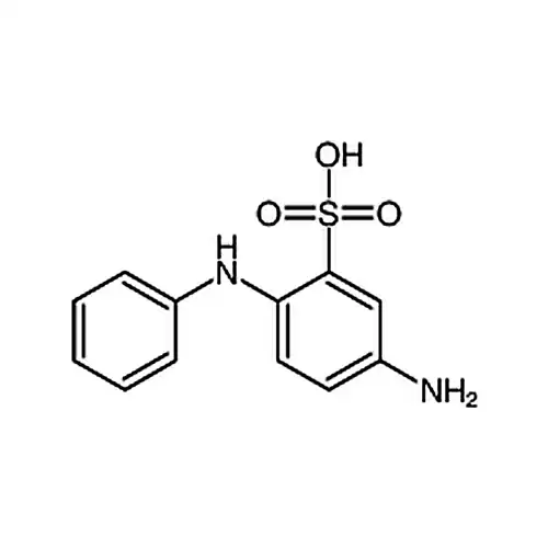 2-(4-AMINOANILINO)-5-NITROBENZENESULPHONIC ACID