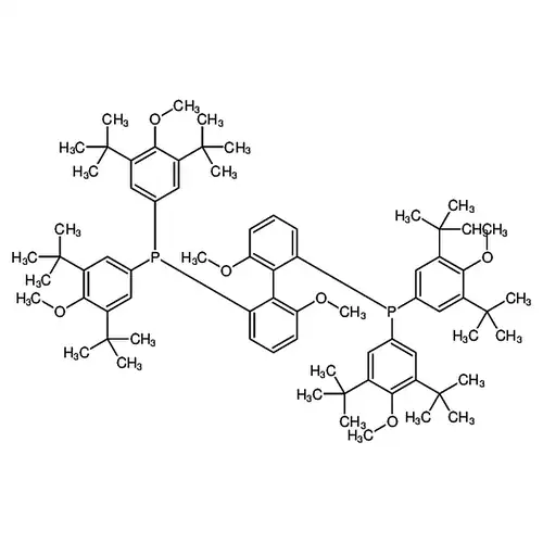 (S)-(+)-2,2'-双[二 (3,5-二-tert-ブチル-4-メチル酸素基フェニル)膦基]-(二フェニル膦)-6,6'-二メチル酸素基-1,1'-联ベンゼン