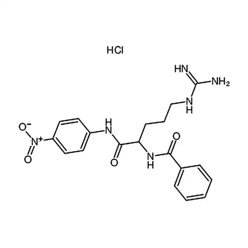 N-α-бензоил-DL-精氨酰-4-нитроанилин соляная кислотасоль