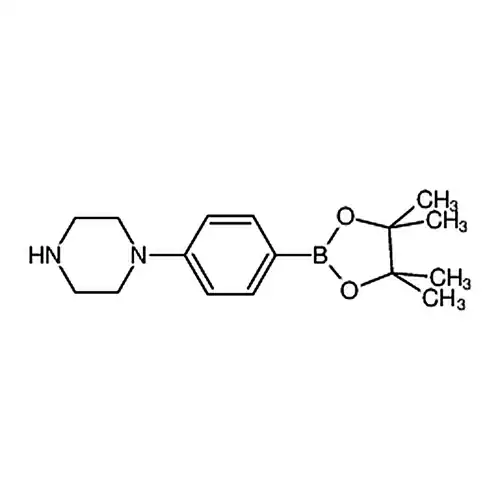 1-(4-(4,4,5,5-四메틸-1,3,2-二산소붕소杂环펜틸알칸-2-基)페닐)哌嗪