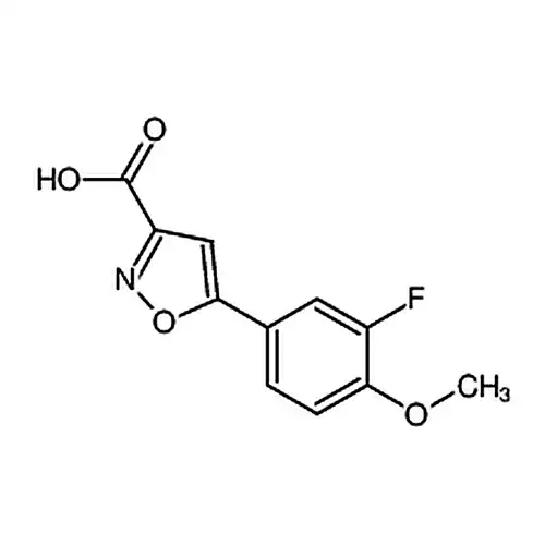 5-(3-фтора-4-метилкислорода基фенил)异恶唑-3-羧кислота