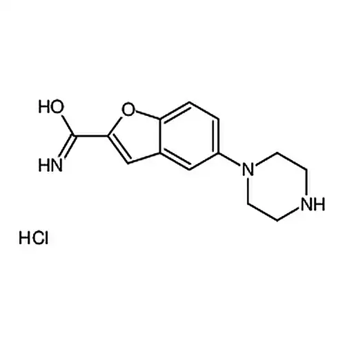5-(1-哌嗪基)-2-ベンゼン并フランメチルアミド塩酸塩