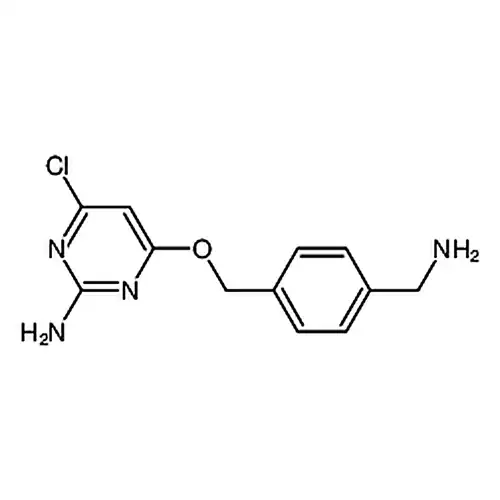 4-((4-(Aminomethyl)benzyl)oxy)-6-chloropyrimidin-2-amine