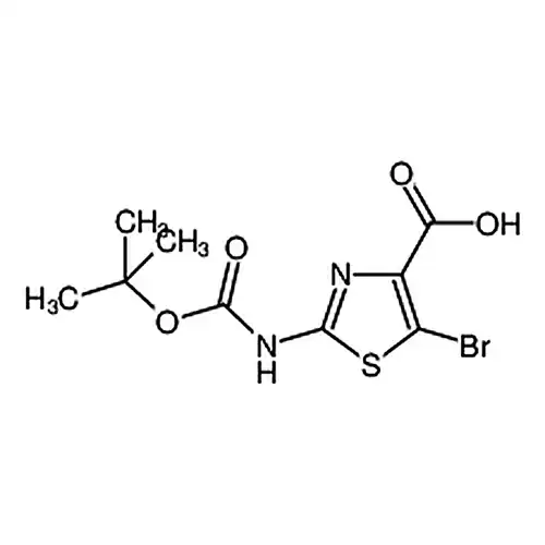 N-Boc-2-アミノ-5-臭素チアゾール-4-ギ酸