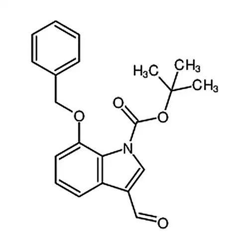 1-Boc-7-苄酸素基-3-メチル酰基インドール