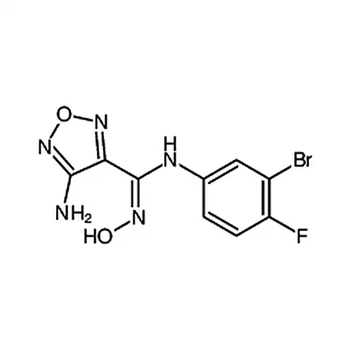 4-амино-N-(3-брома-4-фторафенил)-N'-гидрокси-1,2,5-恶二唑-3-метил脒