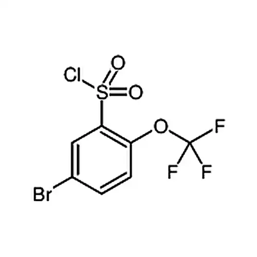 5-брома-2-(三фтораметилкислорода基)бензол-1-磺酰хлора