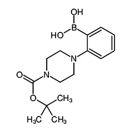 (2-(4-(叔부틸산소基羰基)哌嗪-1-基)페닐)붕산