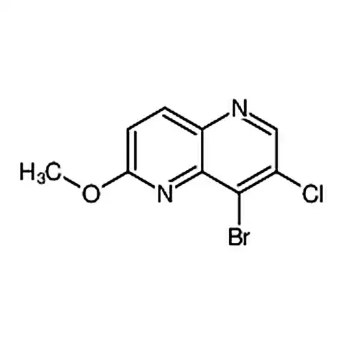 8-브롬-7-염소-2-메틸산소基-1，5-萘啶