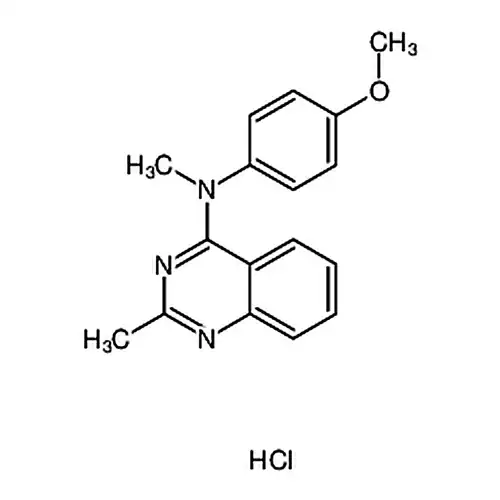 N-(4-метилкислорода基фенил)-N,2-диметил喹唑啉-4-аминсоляная кислотасоль