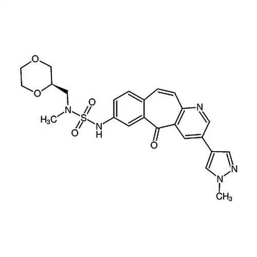 N-[(2R)-1,4-二恶알칸-2-基메틸]-N-메틸-N'-[3-(1-메틸-1H-피라졸-4-基)-5-산소代-5H-벤젠并[4,5]环헵틸并[1,2-b]피리딘-7-基]황산二아미드