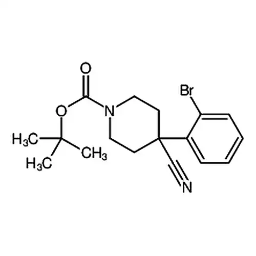 4-(2-브롬페닐)-4-氰基哌啶-1-羧산叔부틸에스테르