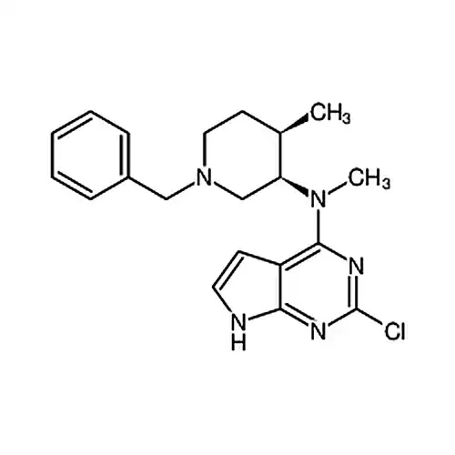 N-((3R,4R)-1-벤질-4-메틸哌啶-3-基)-2-염소-N-메틸-7H-피롤并[2,3-d]피리미딘-4-아민