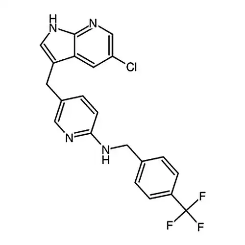 5-((5-염소-1H-피롤并[2,3-b]피리딘-3-基)메틸)-N-(4-(三불소메틸)벤질)피리딘-2-아민