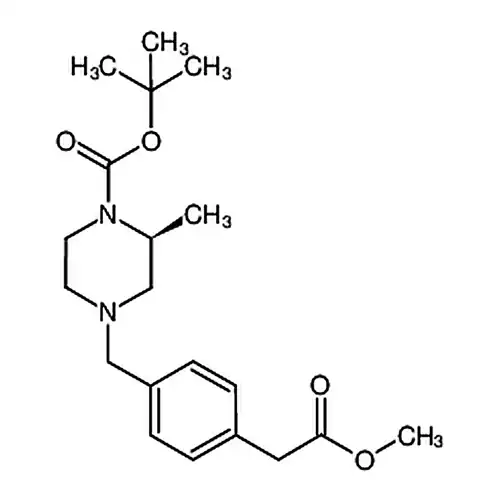 (S)-4-(4-(2-메틸산소基-2-산소代에틸)벤질)-2-메틸哌嗪-1-개미산叔부틸에스테르