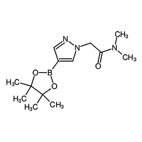 N，N-диметил-2-(4-(4，4，5，5-四метил-1，3，2-二кислорода杂пентил环-2-基)-1H-пиразол-1-基)этиламид