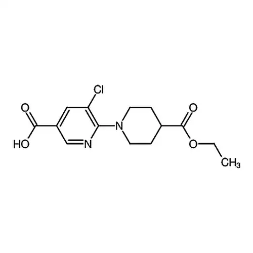 5-塩素-6-(4-(エチル酸素基羰基)哌啶-1-基)烟酸