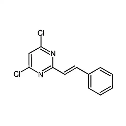 (E)-4，6-二хлора-2-бензолэтилен基пиримидин