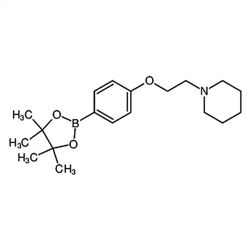 1-(2-(4-(4,4,5,5-四メチル-1,3,2-二酸素杂环ペンチルホウ素アルカン-2-基)ベンゼン酸素基]エチル}哌啶