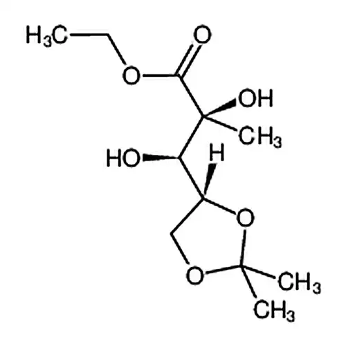 2-C-メチル-4，5-O-(1-メチルエチレン基)-D-阿拉伯糖酸エチルエステル